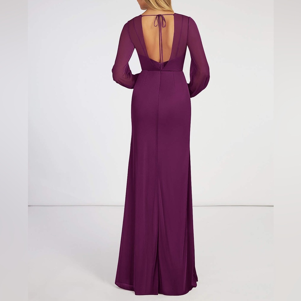 Azazie Denali Raspberry Dress - Picture 2 of 3